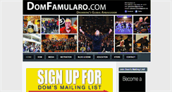 Desktop Screenshot of domfamularo.com